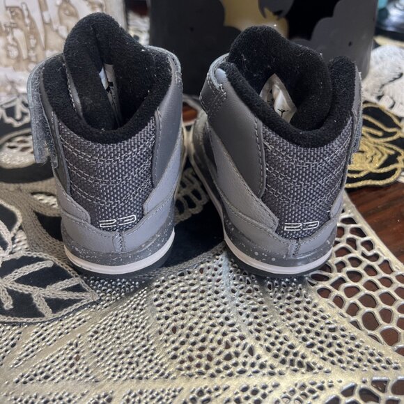 Nike Jordan Dark Grey/white-stealth-black 407496 011 Pre Owned Clean 4C - Picture 4 of 8